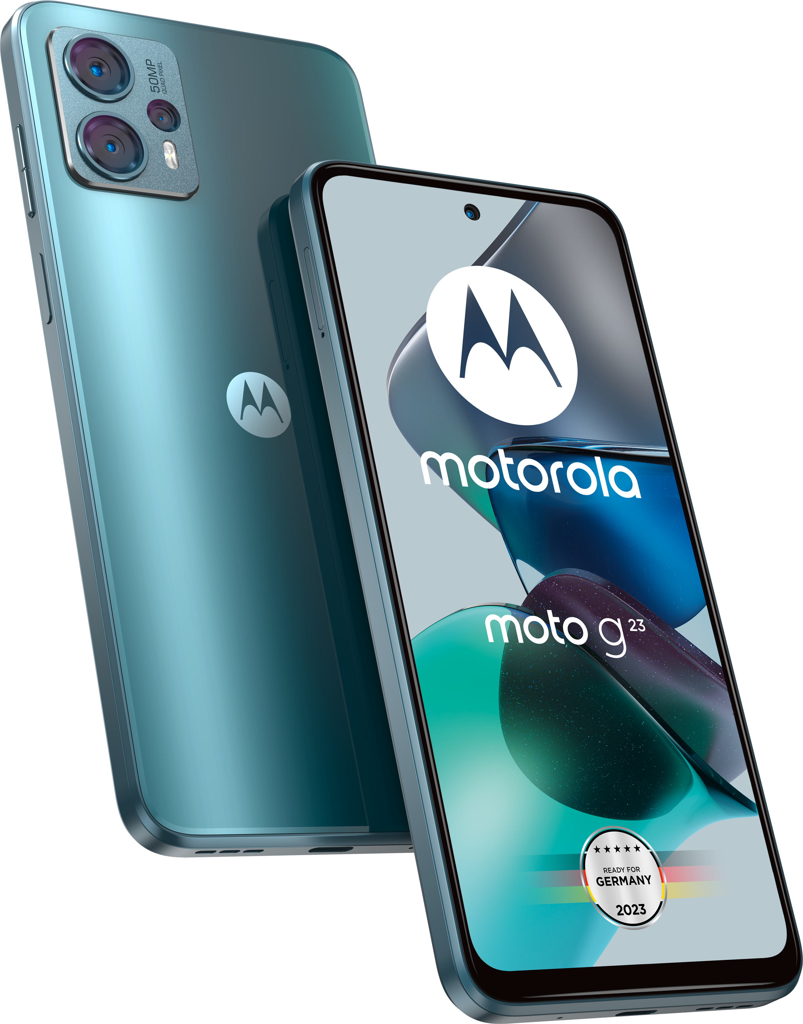 Moto G23 8GB + 128GB Steel Blue Smartphone