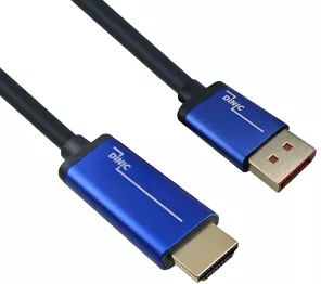 Premium Displayport 1.4 auf HDMI Kabel, 2m