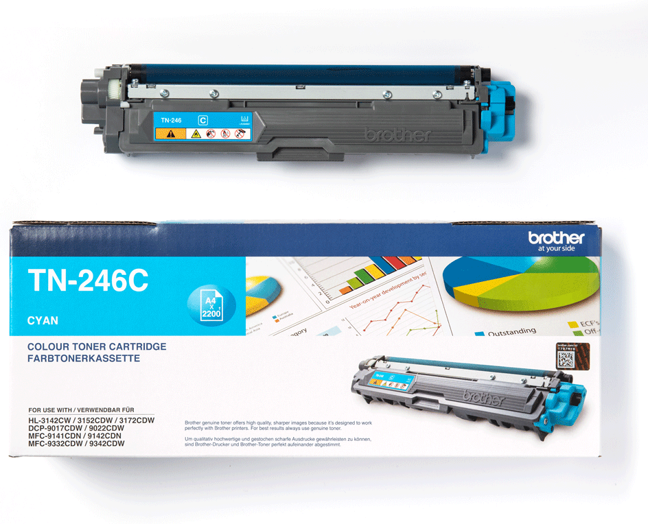 TN246 cyan Toner