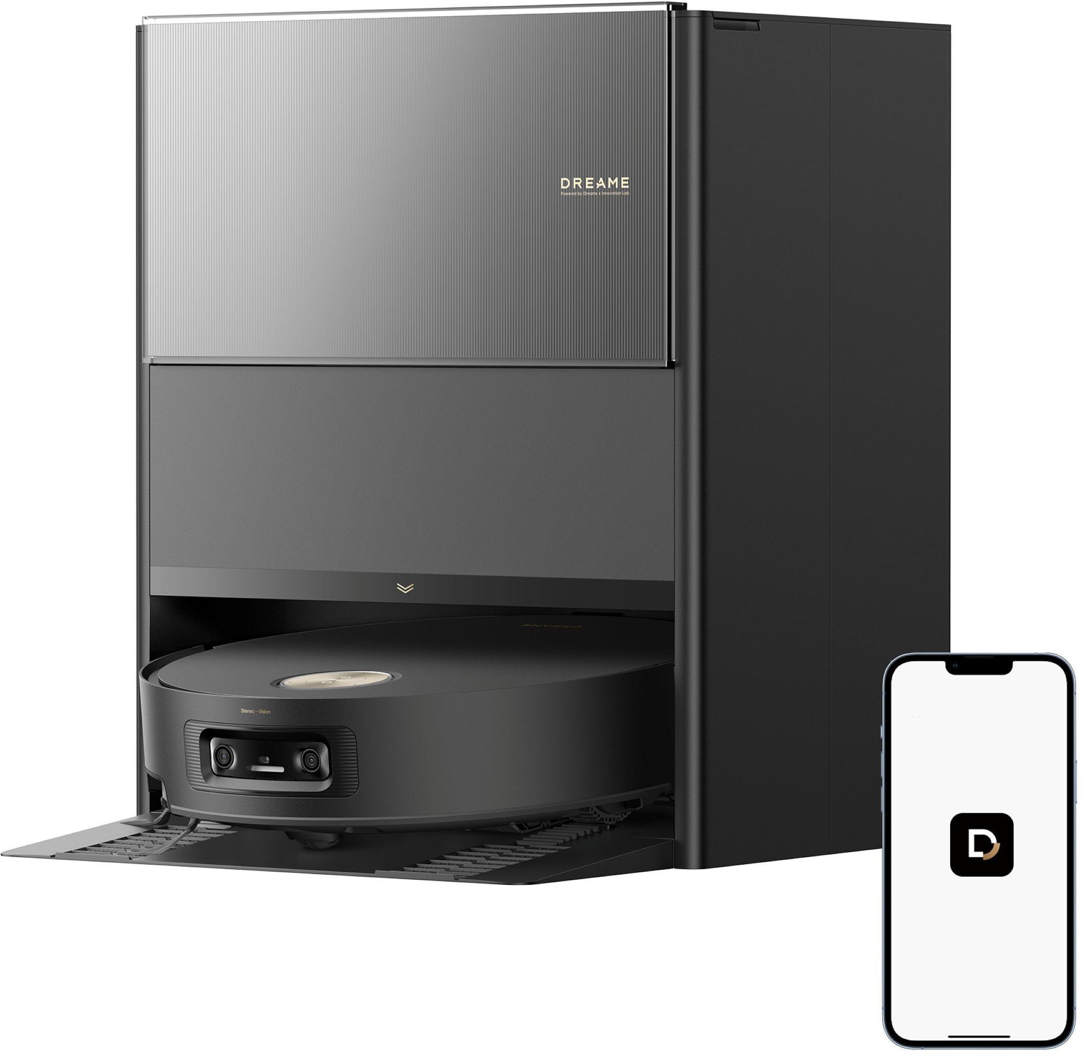 Aqua10 Ultra Roller Complete Black Saugroboter mit Wischfunktion