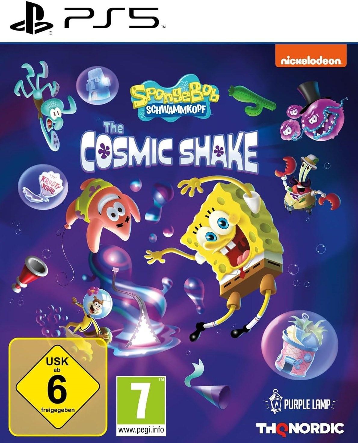SpongeBob Schwammkopf - The Cosmic Shake PS5-Spiel