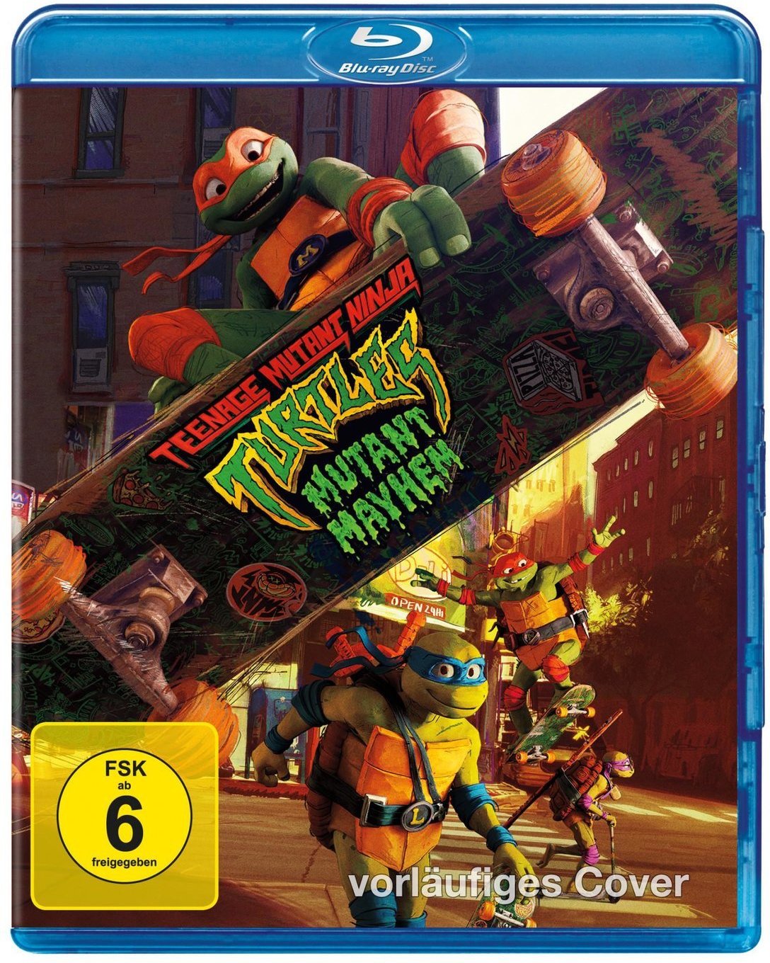 Blu-ray Teenage Mutant Ninja Turtles: Mutant Mayhem