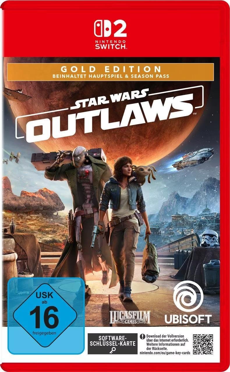 Star Wars Outlaws - Gold Edition (Key Card) Nintendo Switch 2-Spiel