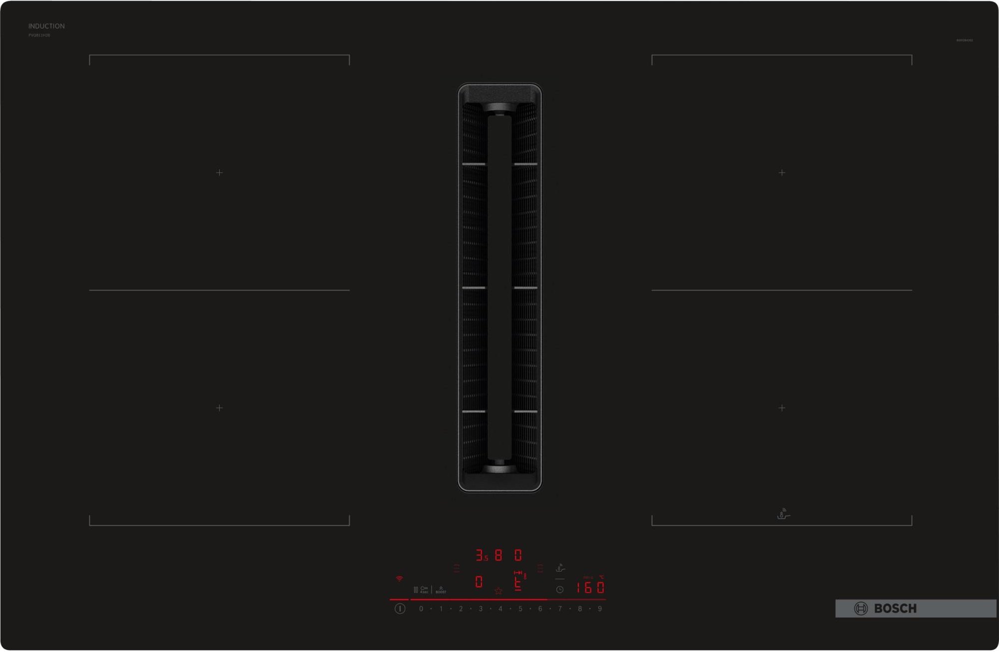 Induktionskochfeld mit Dunstabzug PVQ811HGA7