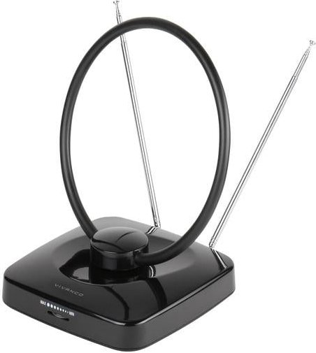 Thumbnail - Full HD Antenne indoor, Ring Design, regelbar, LTE Filter (38884)