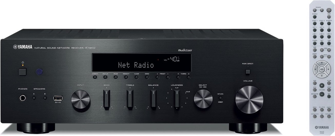 R-N602 schwarz HiFi-Receiver