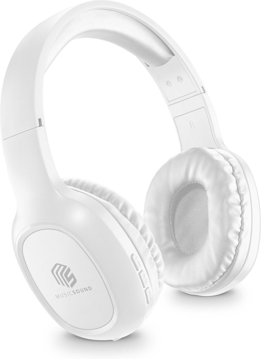 Music & Sound Bluetooth Headphone BASIC White (600614) Over-Ear Kopfhörer