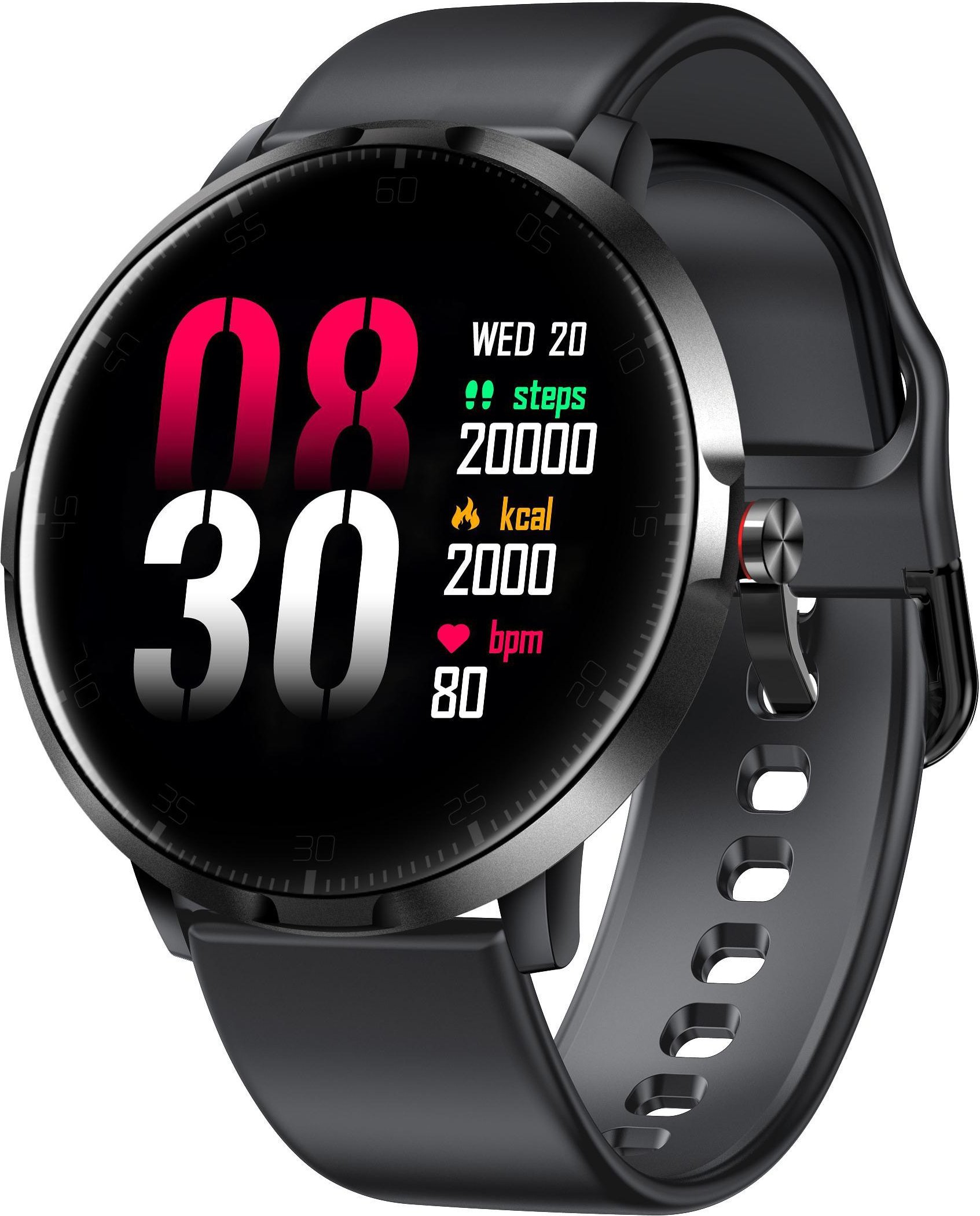 Smartwatch Basic schwarz Smartwatch