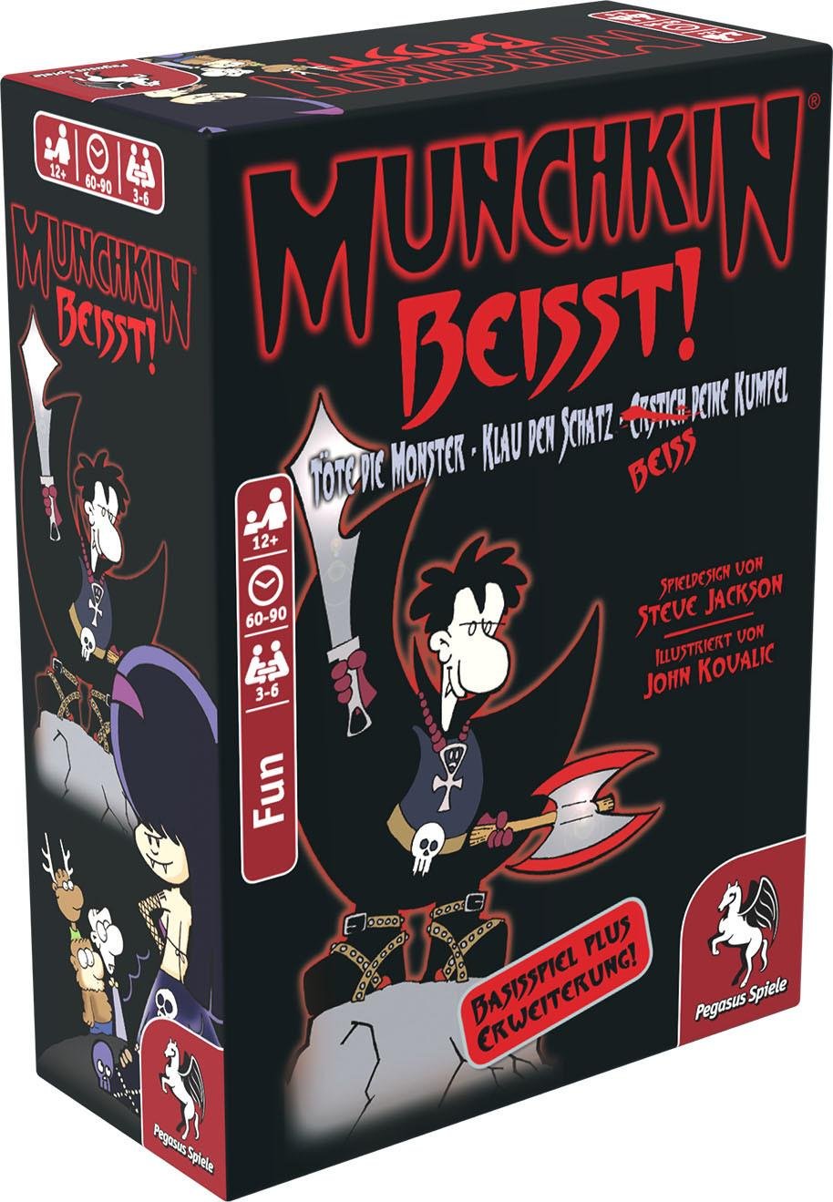 Munchkin beißt! 1+2 17155G Kartenspiel