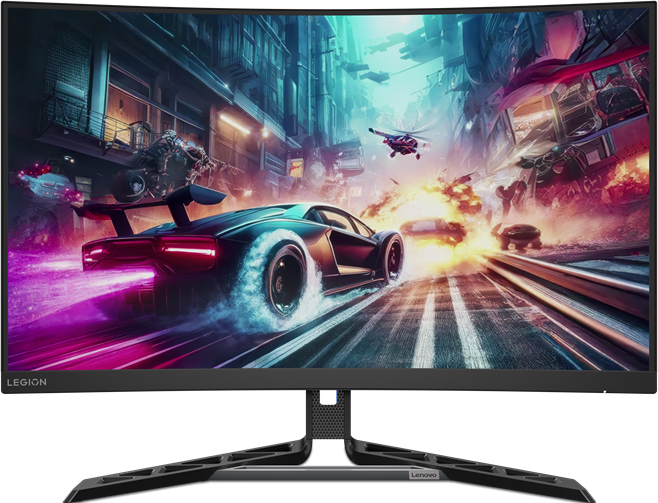 Legion R32qc-30, Raven Black, 31,5 Zoll, Curved, WQHD, VA, 180 Hz, 0,5 ms