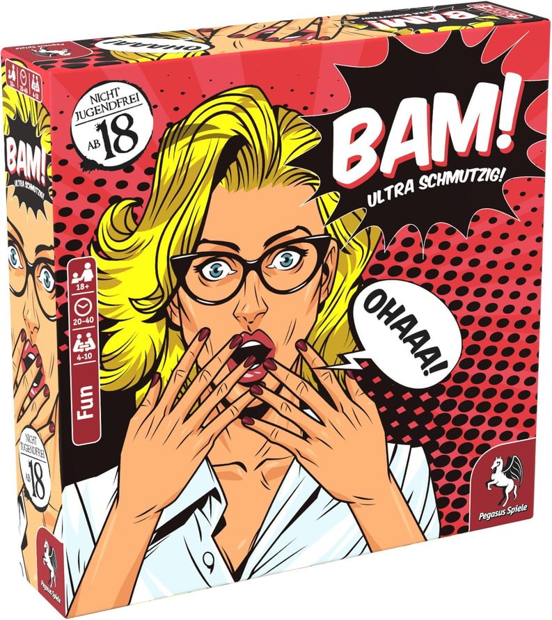 BAM! - Ultra schmutzig! 18303G Kartenspiel