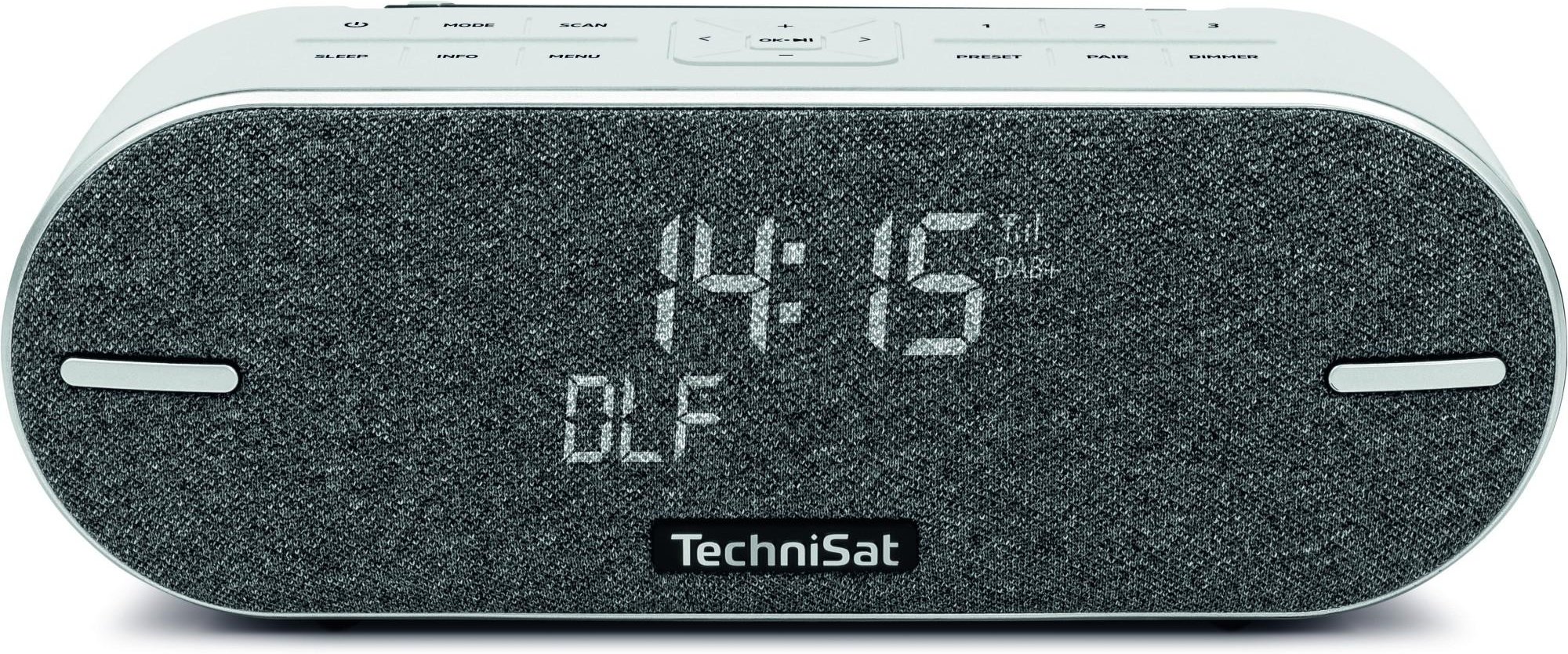 Bluetooth-Lautsprecher mit DAB+/FM Radio DIGITRADIO BT 2 lichtgrau