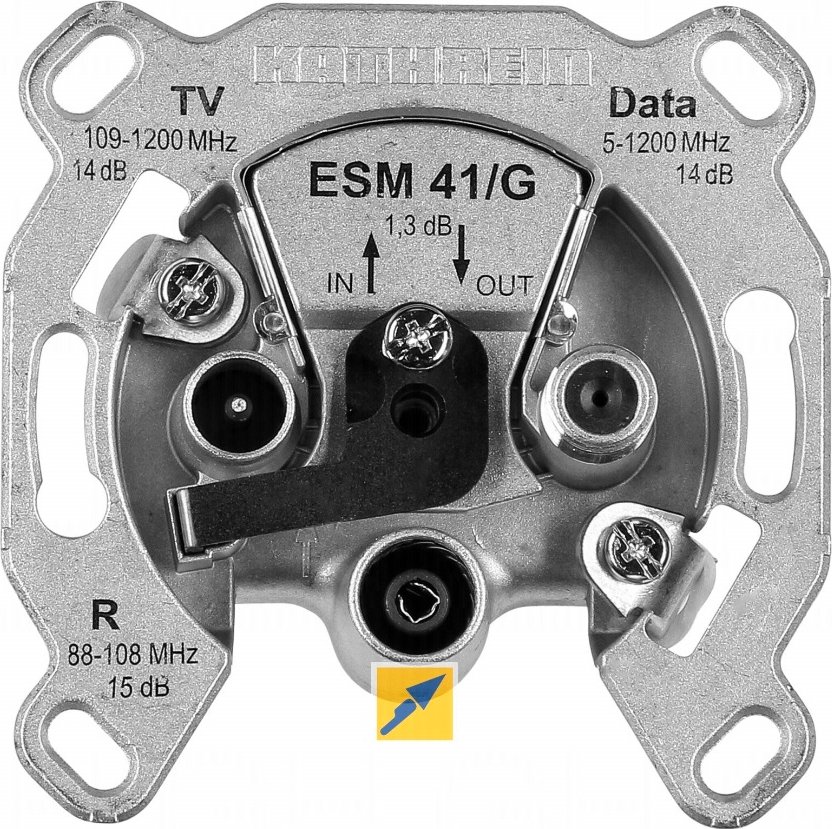 Thumbnail - ESM 41/G Modem-Durchschleifdose