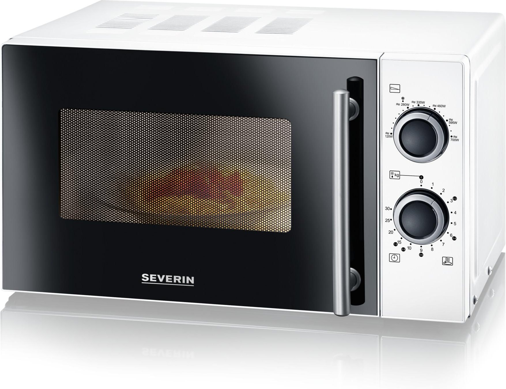 MW 9287 Weiß Mikrowelle