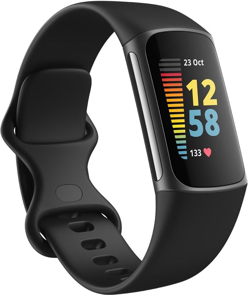 Charge 5 schwarz / Edelstahl Graphit Fitness Tracker