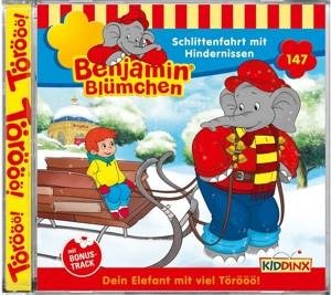 CD Benjamin Blümchen 147, SCHLITTENFAHRT MIT HINDERNISSEN