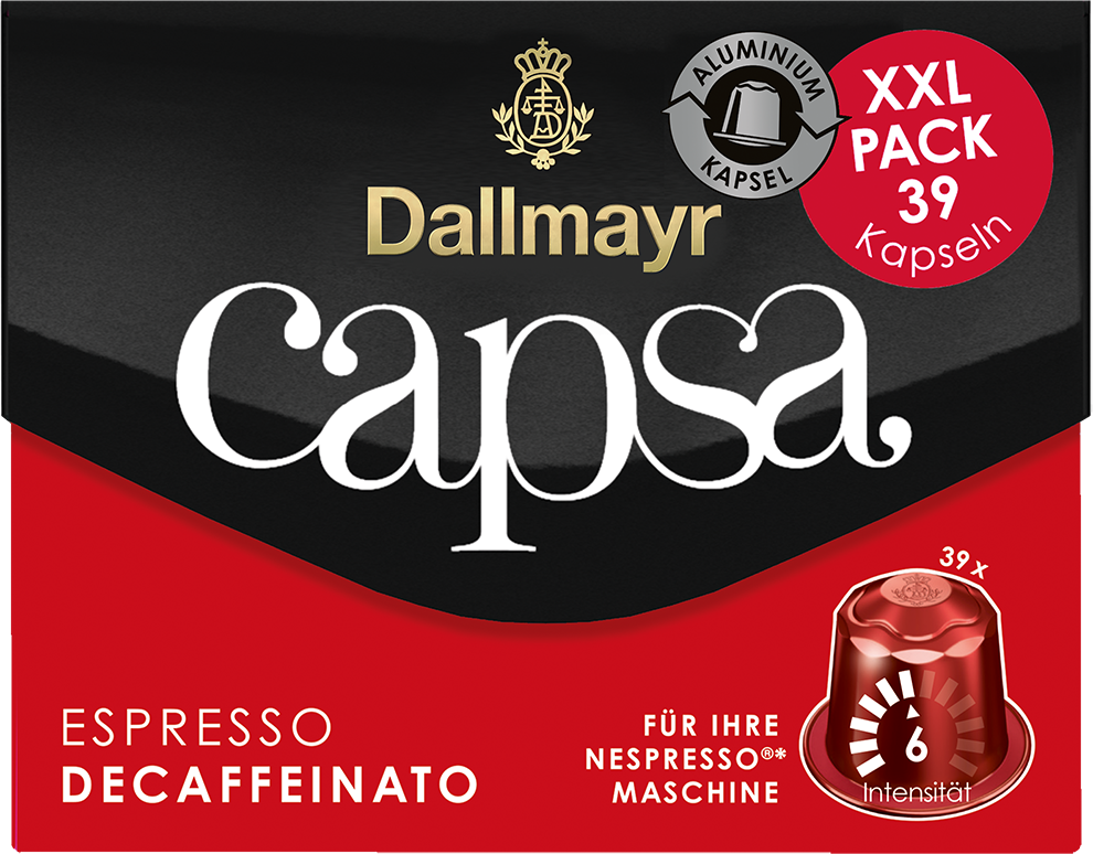 capsa Espresso Decaffeinato XXL V3 Kaffeekapseln