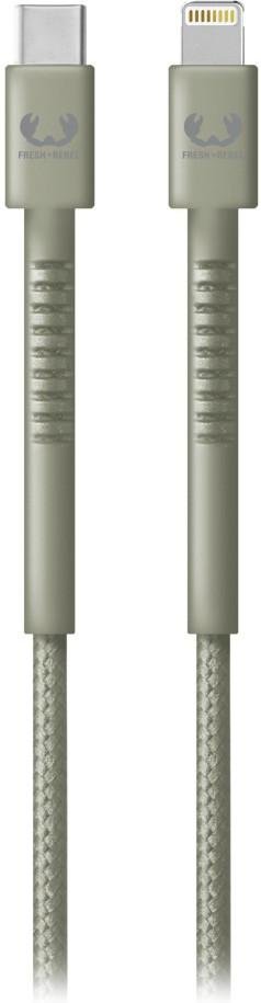 USB-C - Lightning-Kabel "Fabriq", 2,0 m, Dried Green (00214992)