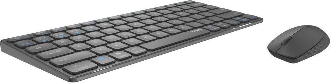 Kabelloses Multimodus Desktop-Set "9600M", DE-Layout, Dunkelgrau (00217377)