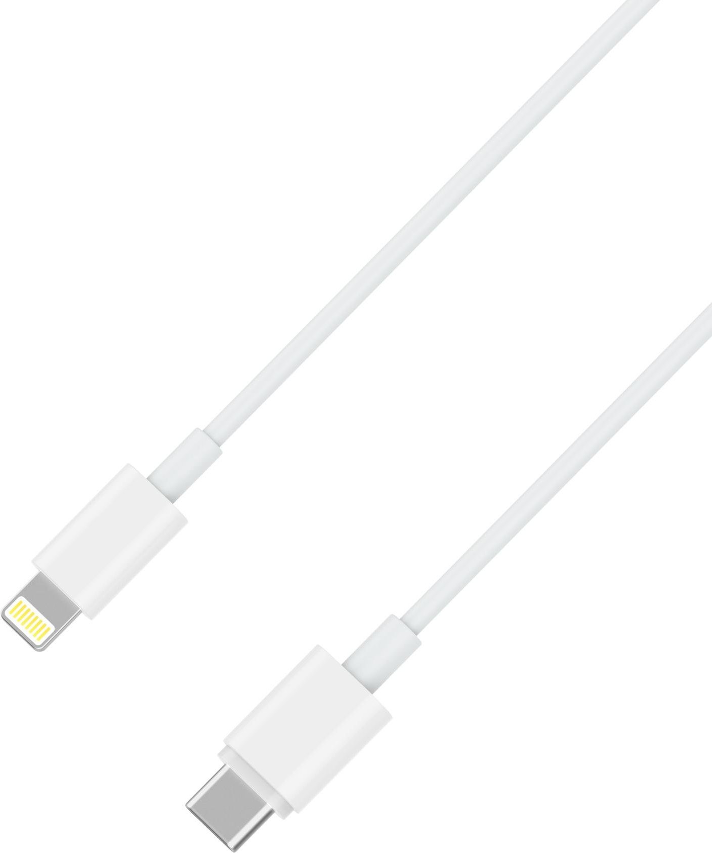 PREMIUM USB-C auf Lightning Kabel MFI-zertifiziert White 1 m