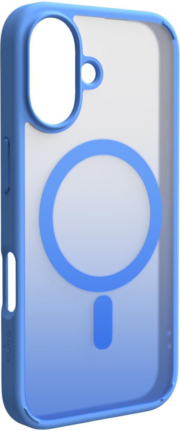 Hülle Gradient für iPhone 16, Blau