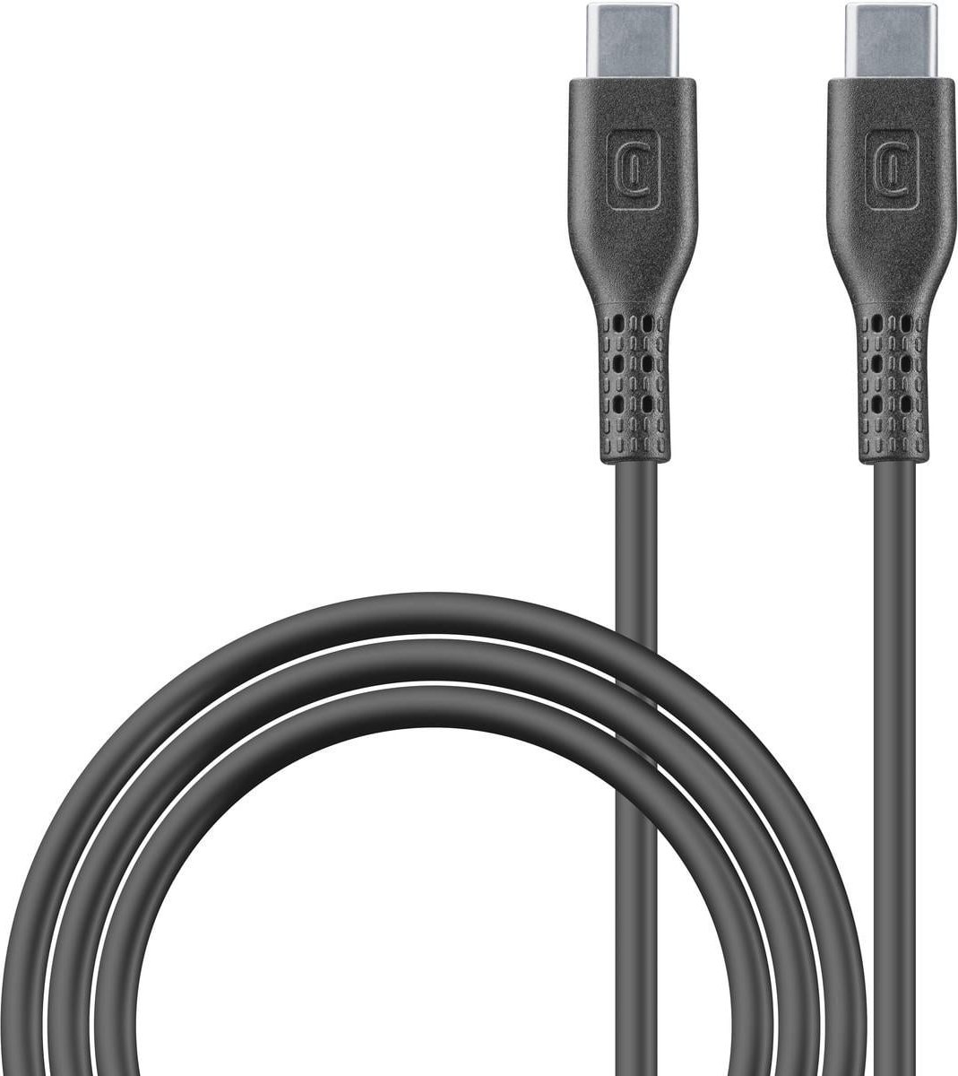 5A 100W Fast Charging Cable 2m USB Typ-C/ Typ-C Black (61282)