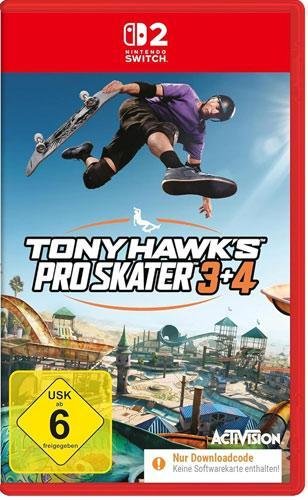 Tony Hawk's Pro Skater 3+4 Nintendo Switch 2-Spiel
