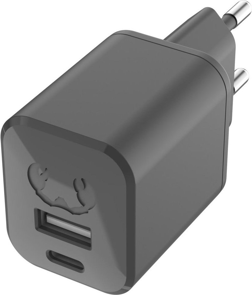 Mini-Charger USB-C und USB-A, PD 30 W, Storm Grey (00220324)