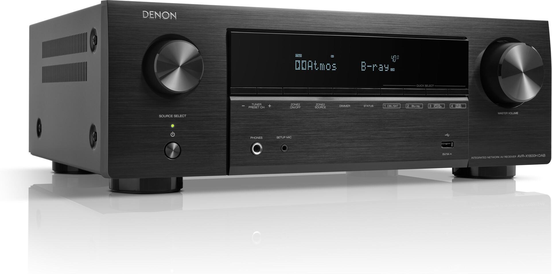 Thumbnail - AV-Receiver AVR-X1800H DAB schwarz