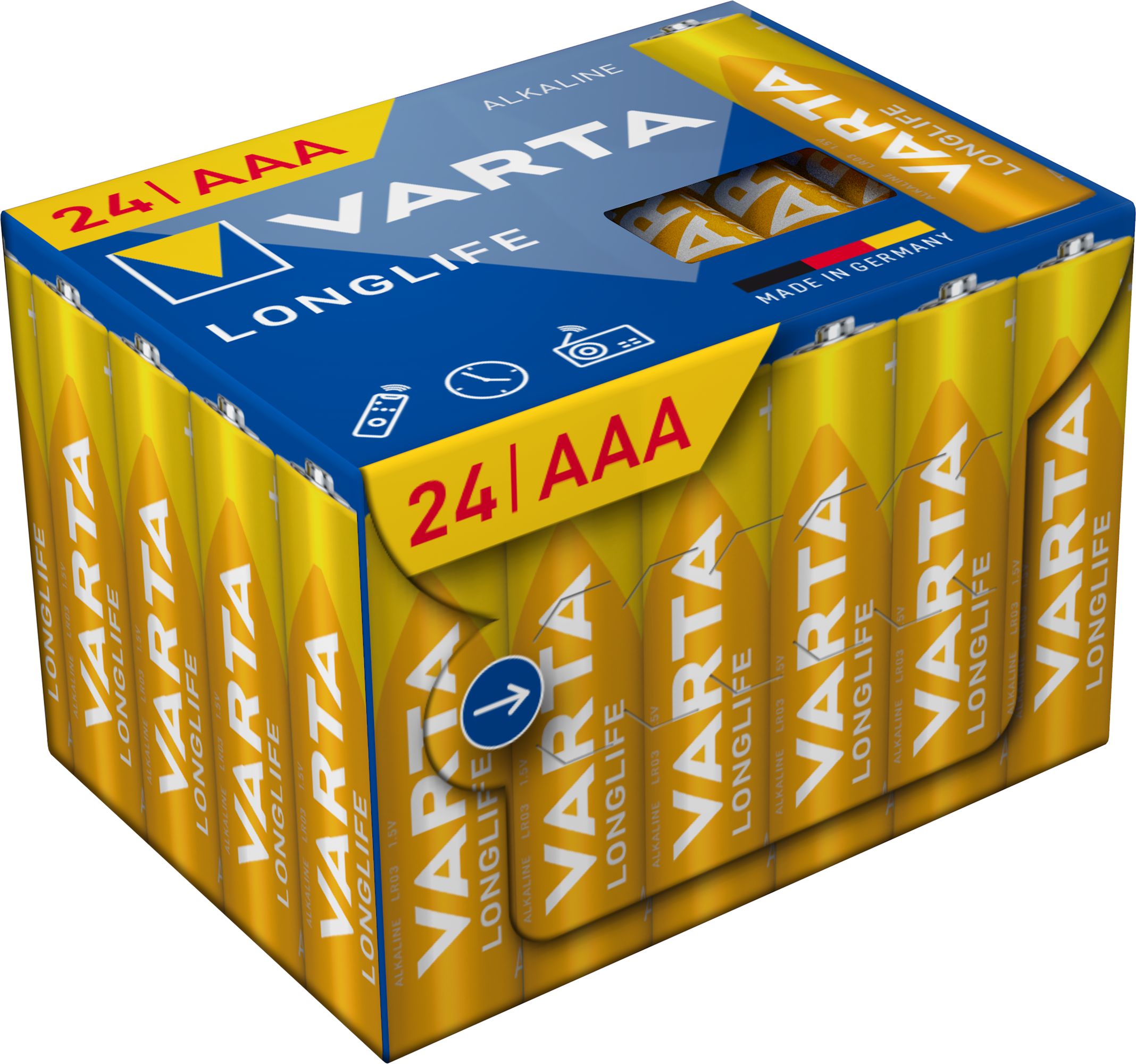 Longlife AAA 24er Cube Batterie