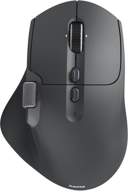 Multi-Device-Maus "WM-900", ergonomisch, Funk/Bluetooth®, Akku, RGB, SW (00173097)
