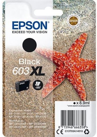 C13T03A14010 Seestern XL schwarz Druckerpatrone