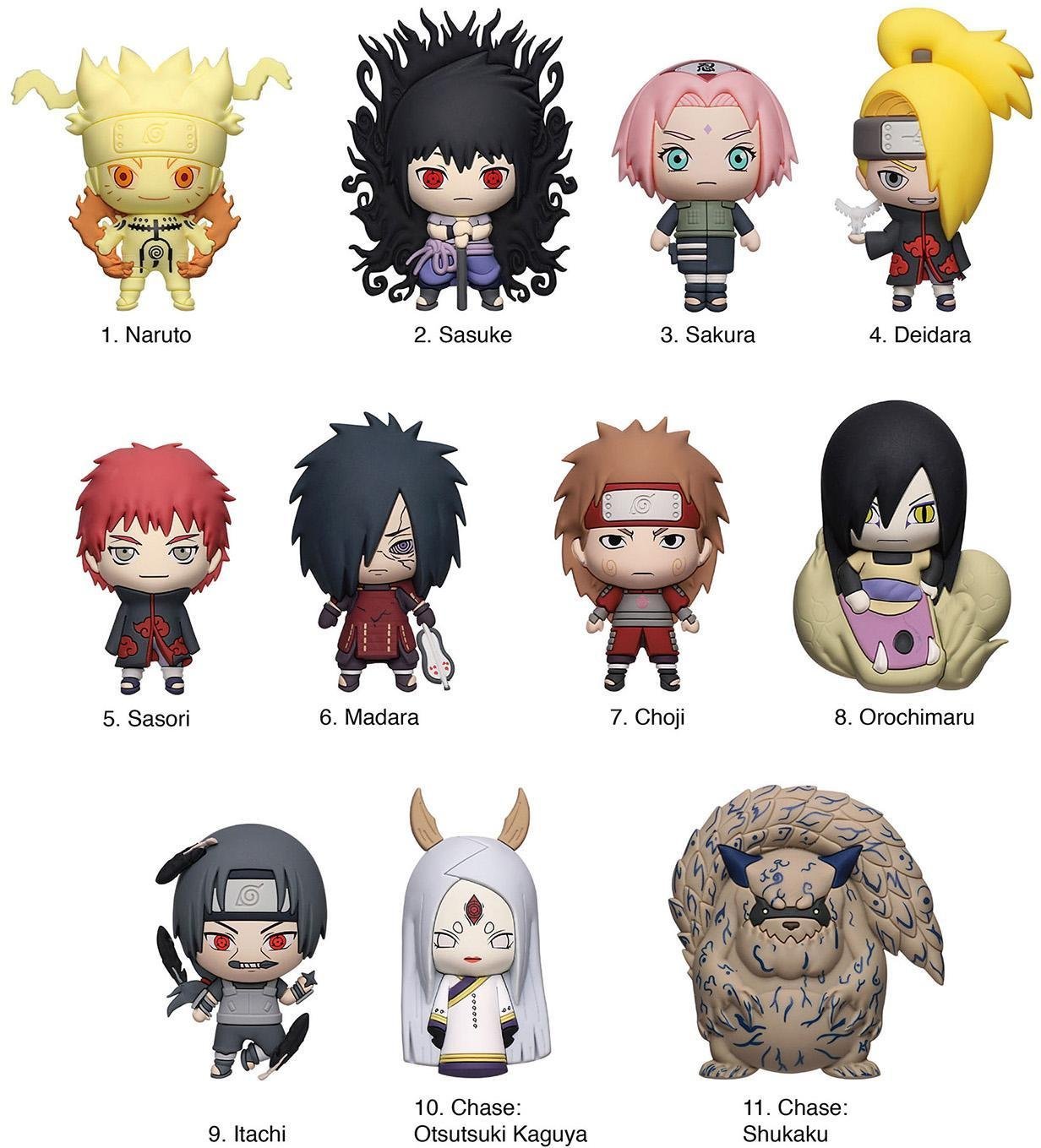 Naruto Bag Clip Series 6 Rucksackanhänger