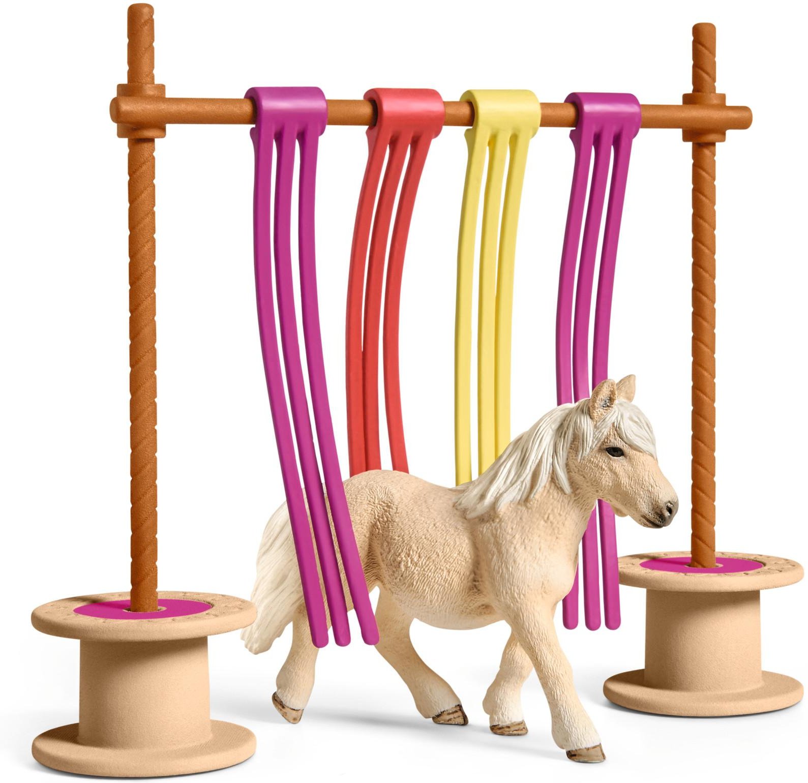 Pony Flattervorhang Spielfiguren-Set