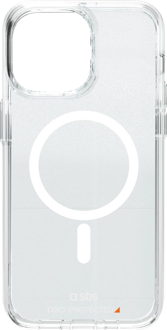 Extrem widerstandsfähiges Cover für iPhone 15 Plus mit D3O-Technologie, Transparent