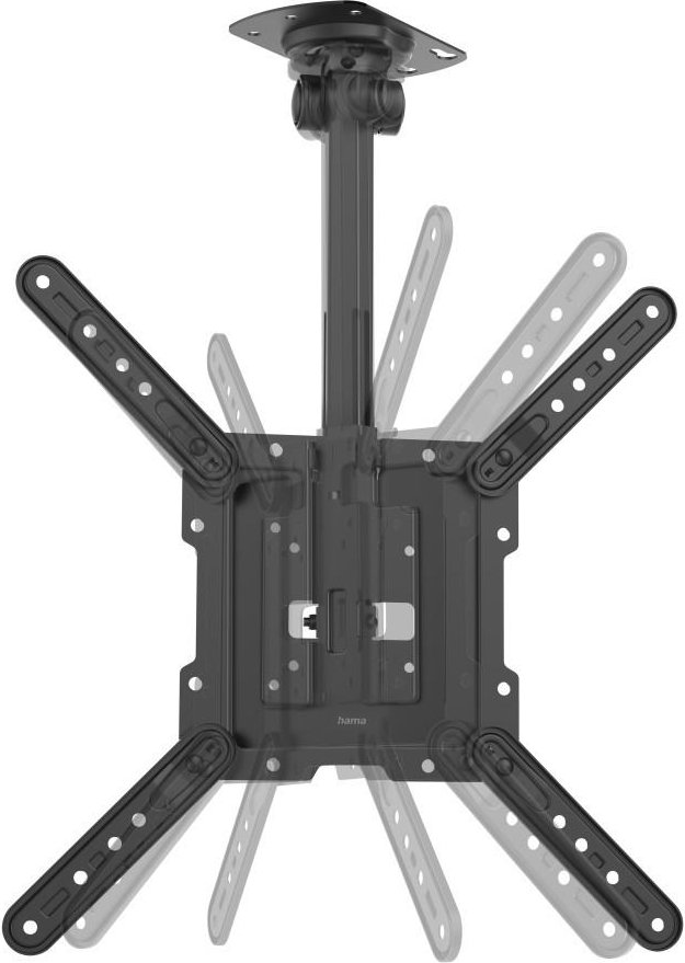 Thumbnail - TV-Deckenhalterung schwenkbar, höhenverstellbar, 400x400, 165 cm (65"), SW (00118086)
