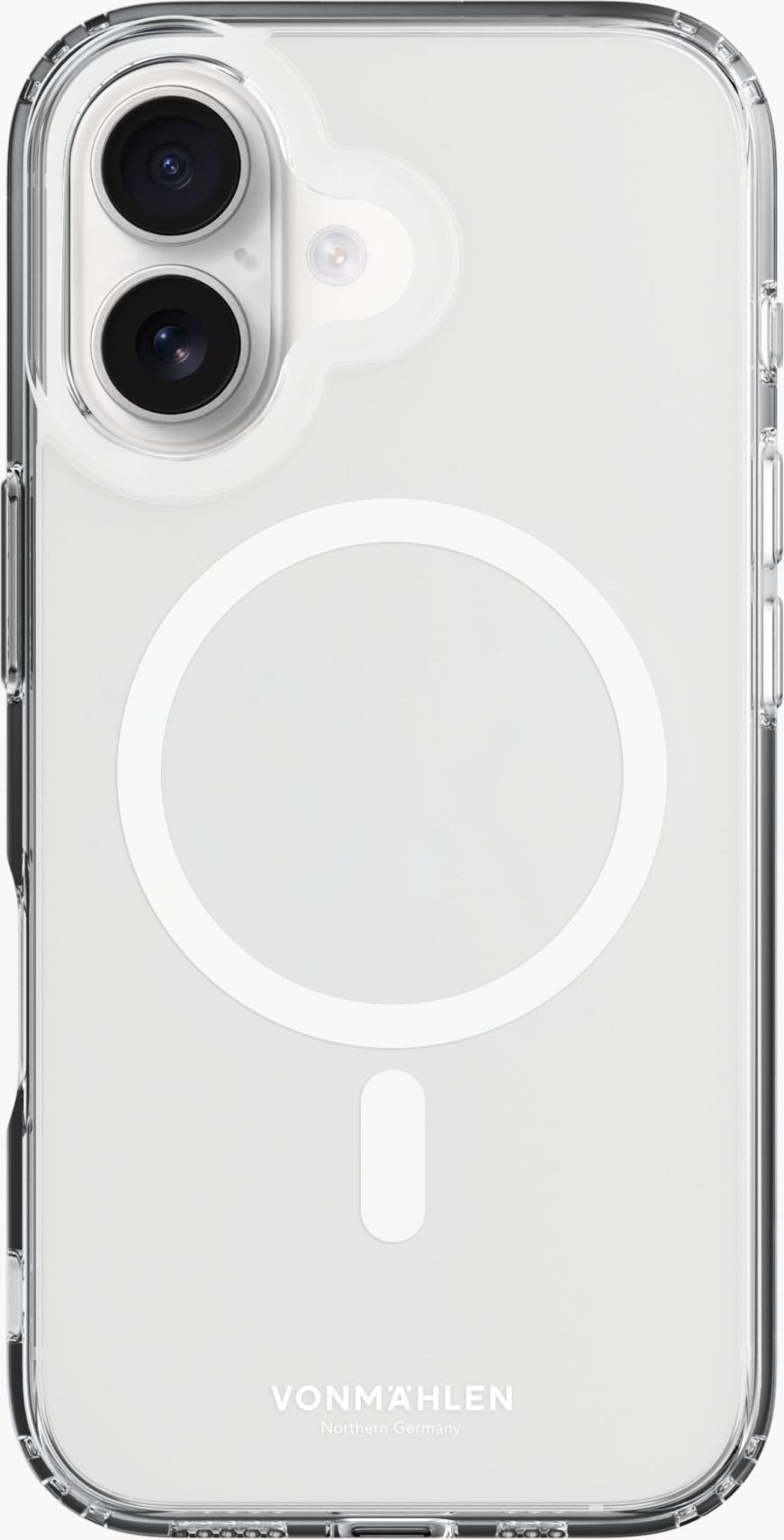 Transparent Case - Schutzhülle, MagSafe kompatibel iPhone 16, White Handyhülle