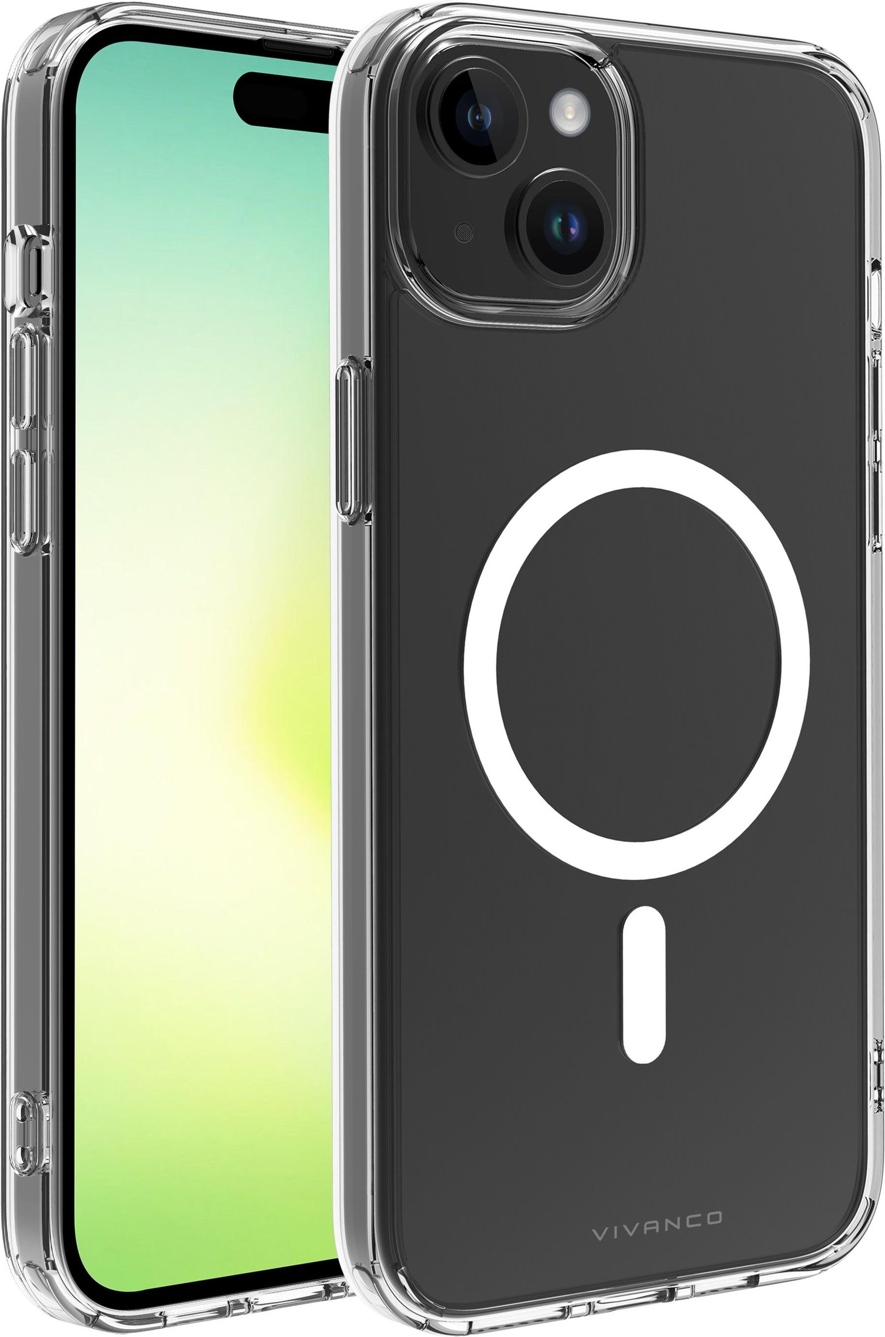 Mag Steady Anti Shock Cover, Magnetic Wireless Charging Support für iPhone 15 Plus (63912) Handyhülle