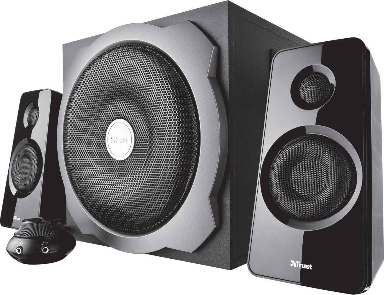 Tytan 2.1 schwarz PC-Lautsprecher