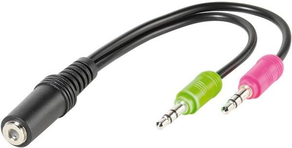 PC Headset Adapter, 0,1m (45511)