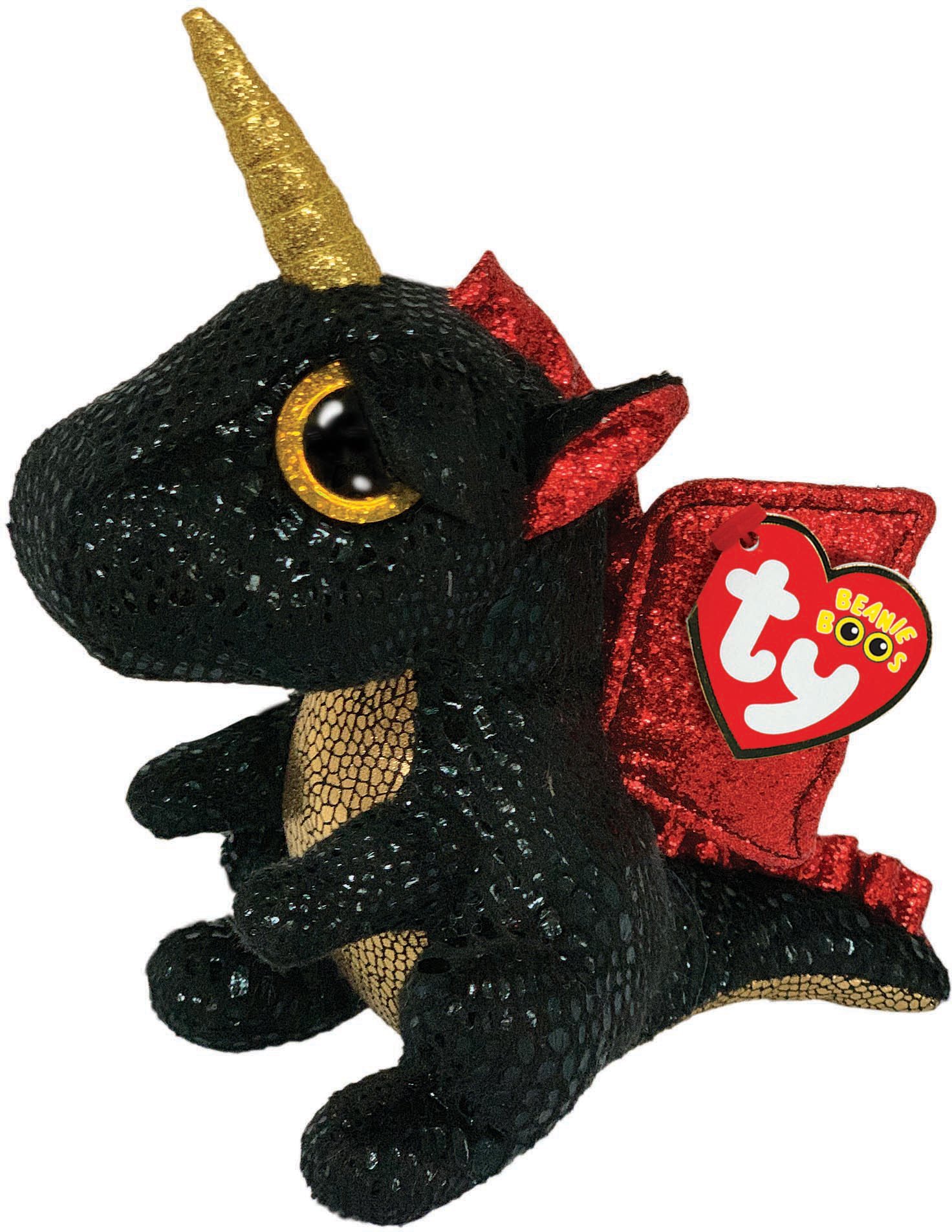 Beanie Boos Grindal Drachen mit Horn 15cm Kuscheltier