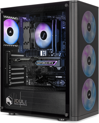 Gaming Desktop, Schwarz, AMD Ryzen 5 8400F, 32GB DDR5, 1TB Samsung 990 Evo Plus, RTX 5060 Ti