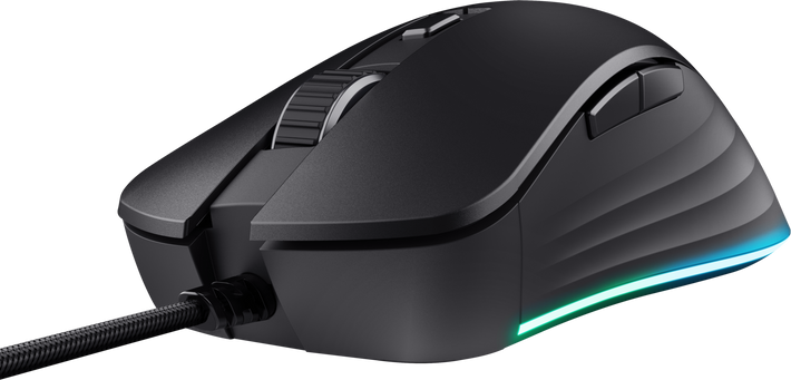 Gaming-Maus GXT924 YBAR+ (24890), Schwarz