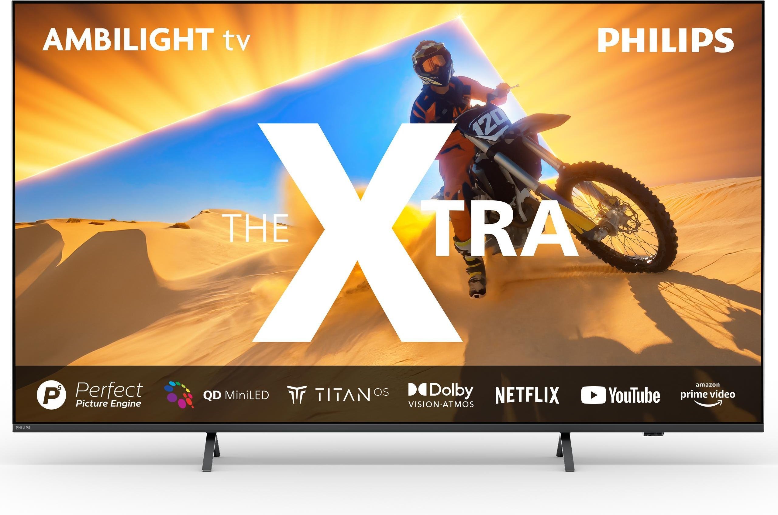 55PML9049 The Xtra 4K QD Ambilight Mini LED TV