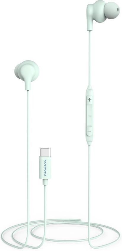 Kopfhörer, In-Ear, Mikrofon, Kabelknickschutz, USB-C, Türkis (00132993)