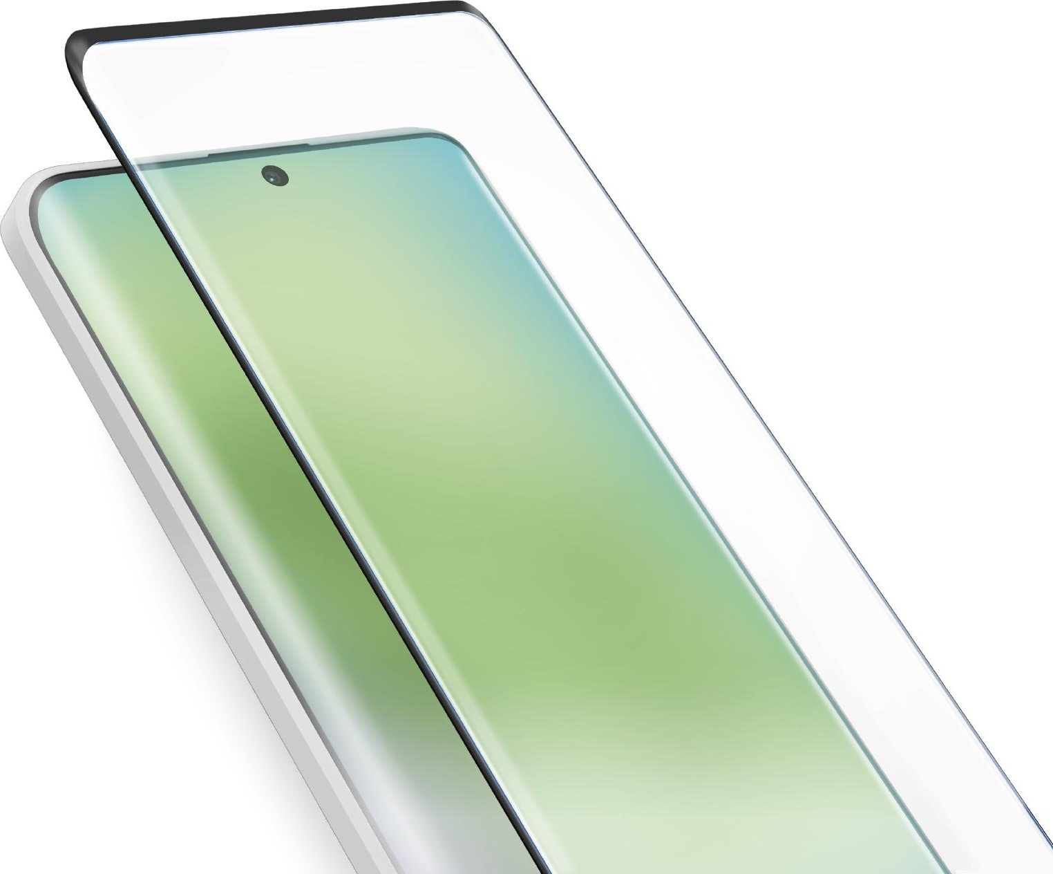 Glas Displayschutz 4D Full Glass für Xiaomi Redmi Note 13 Pro+, Schwarz