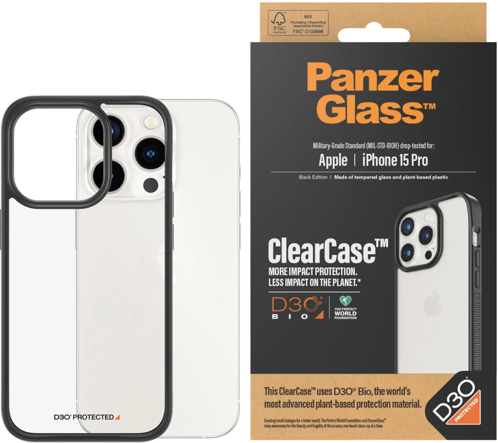 Clear Case iPhone15 Pro