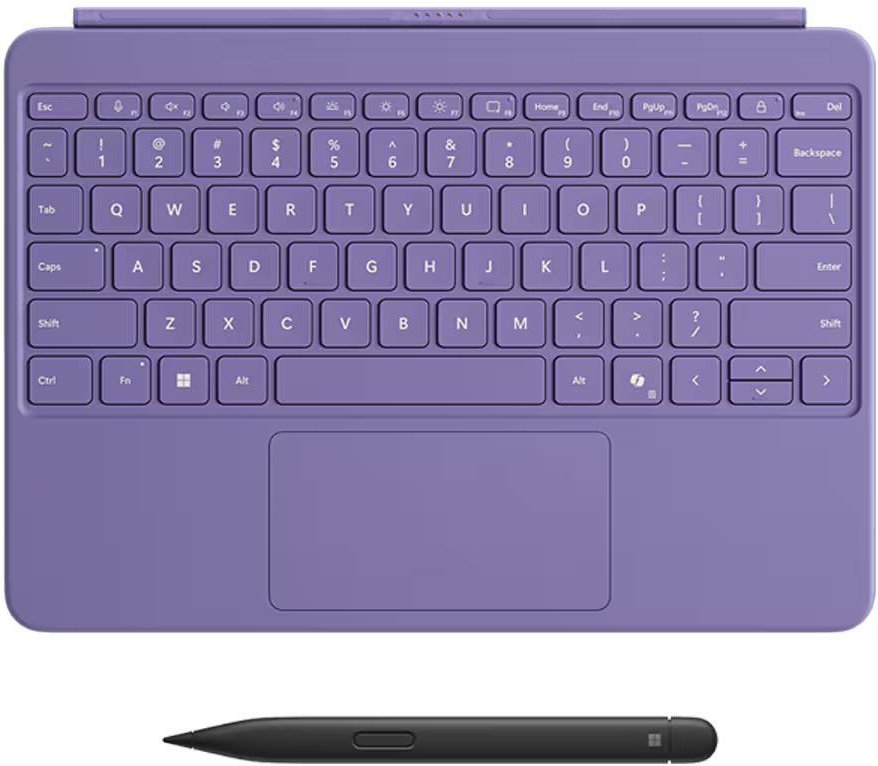 Thumbnail - Surface Pro 12-Zoll-Keyboard mit Slim Pen, Violett