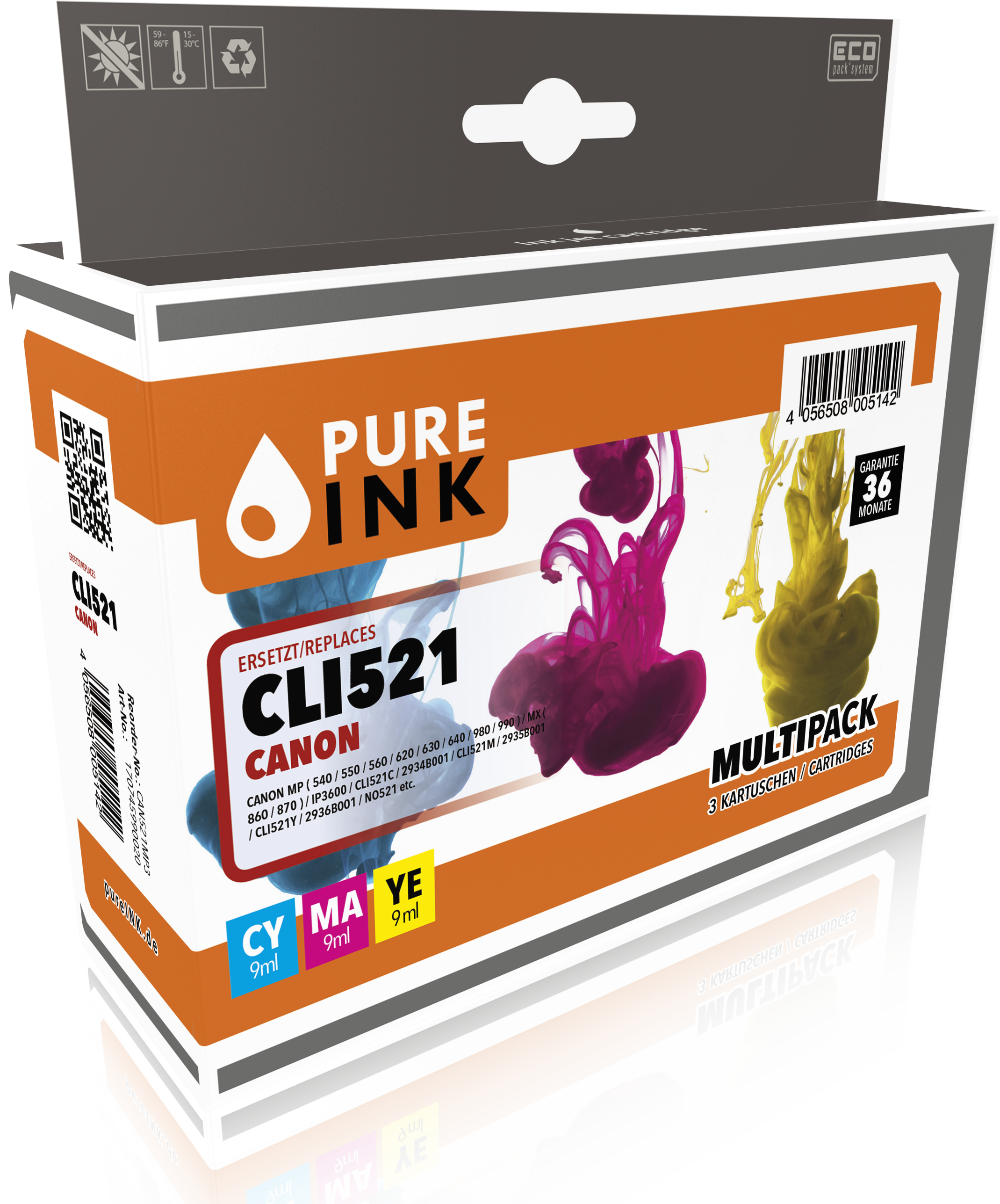 CA521MP3 CMY Druckerpatrone