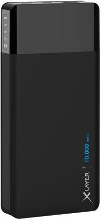 PLUS 10.000 mAh schwarz Powerbank